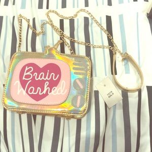 Retro tv cross body bag